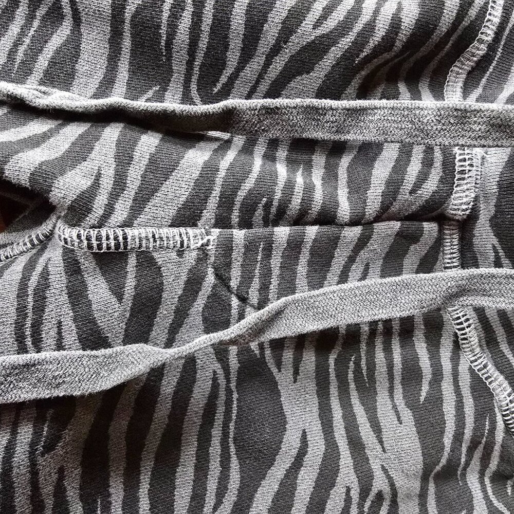 Nsf Destroyed Zebra Jogger ! Nwot's! Size Small - image 6